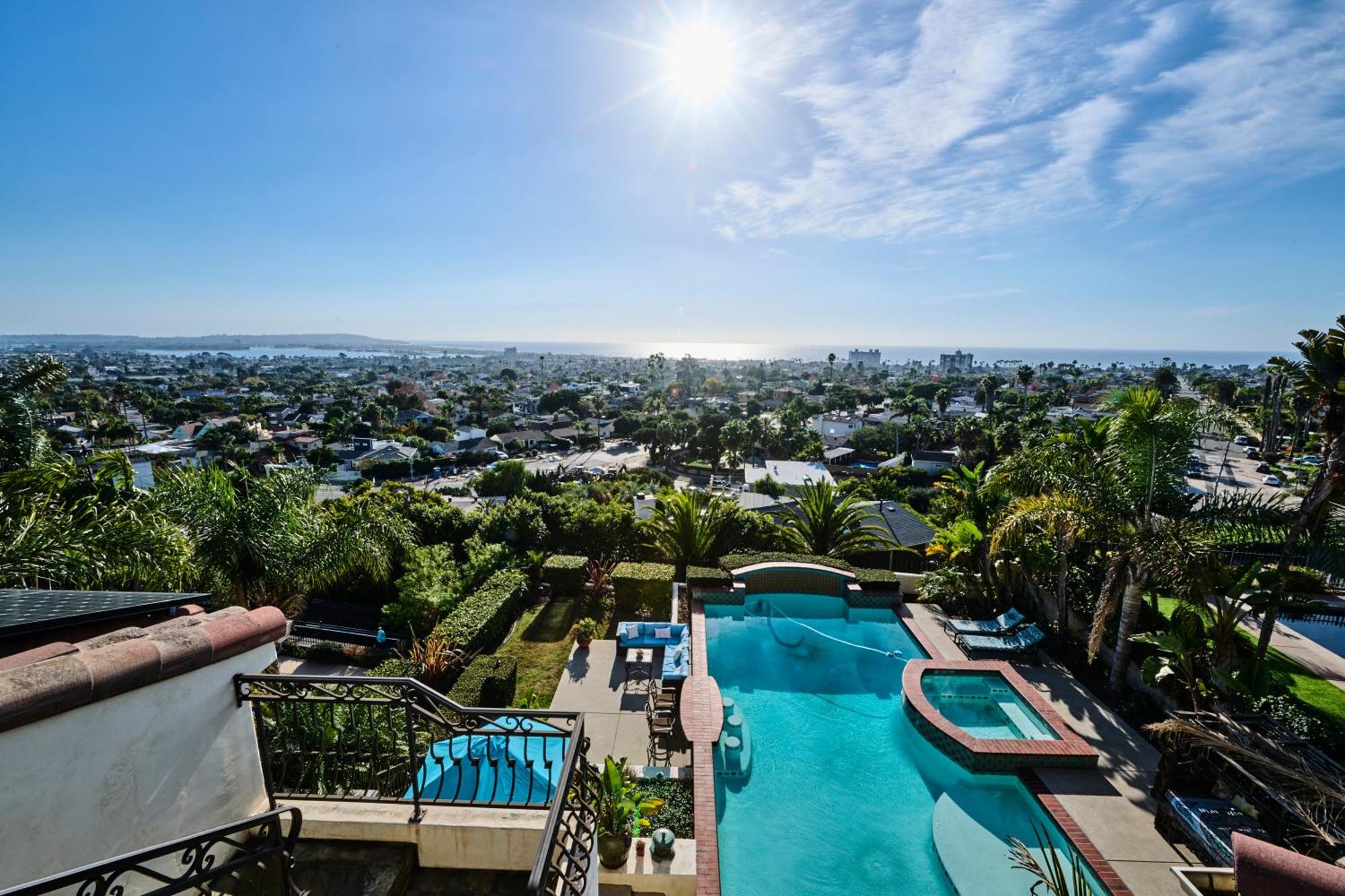 360 Degree Ocean & City Views With Pool, Spa, Close To The Beach! Pets Ok San Diego Exterior foto